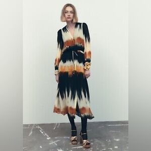 Zara tie-die dress